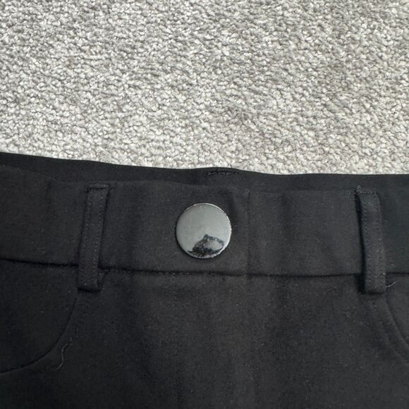 Zara High Rise Slim Fit Ankle Trouser Pants Womens Medium Black Classic 26x25.5 - Picture 12 of 13
